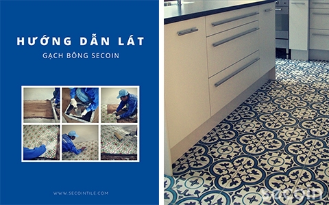 Hướng dẫn lát Gạch bông cao cấp